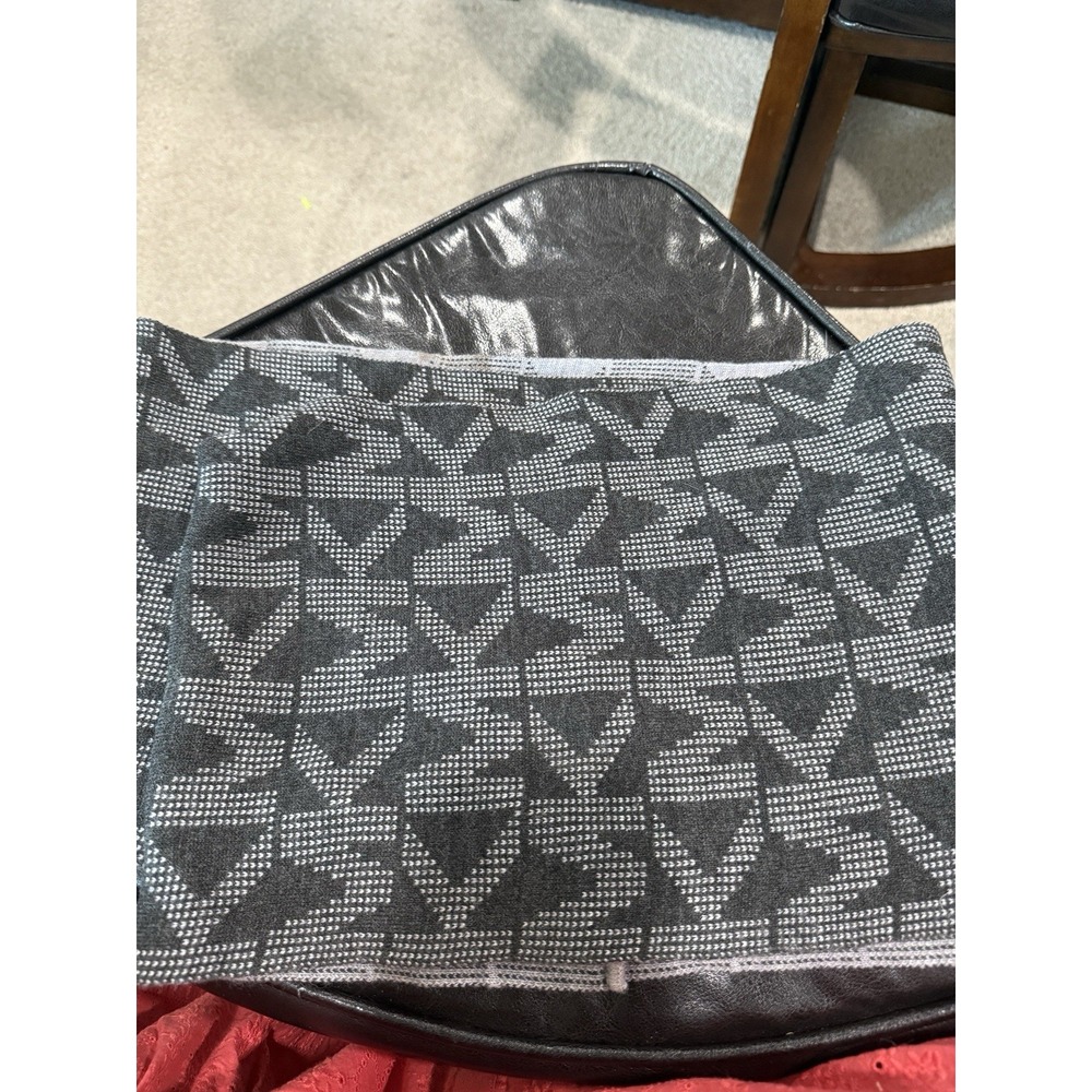 MICHAEL by MICHAEL KORS REVERSIBLE INFINITY SCARF TWO FOR ONE MK LOGO ALL OVER